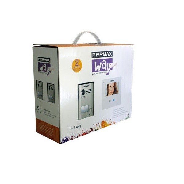 Instalación de videoportero y monitor para 1 vivienda
