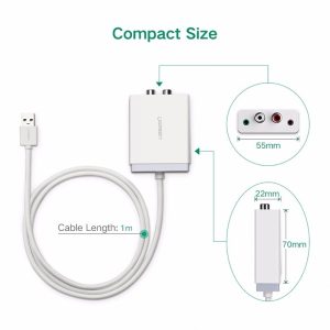 UGREEN USB Adaptador de Tarjeta se sonido