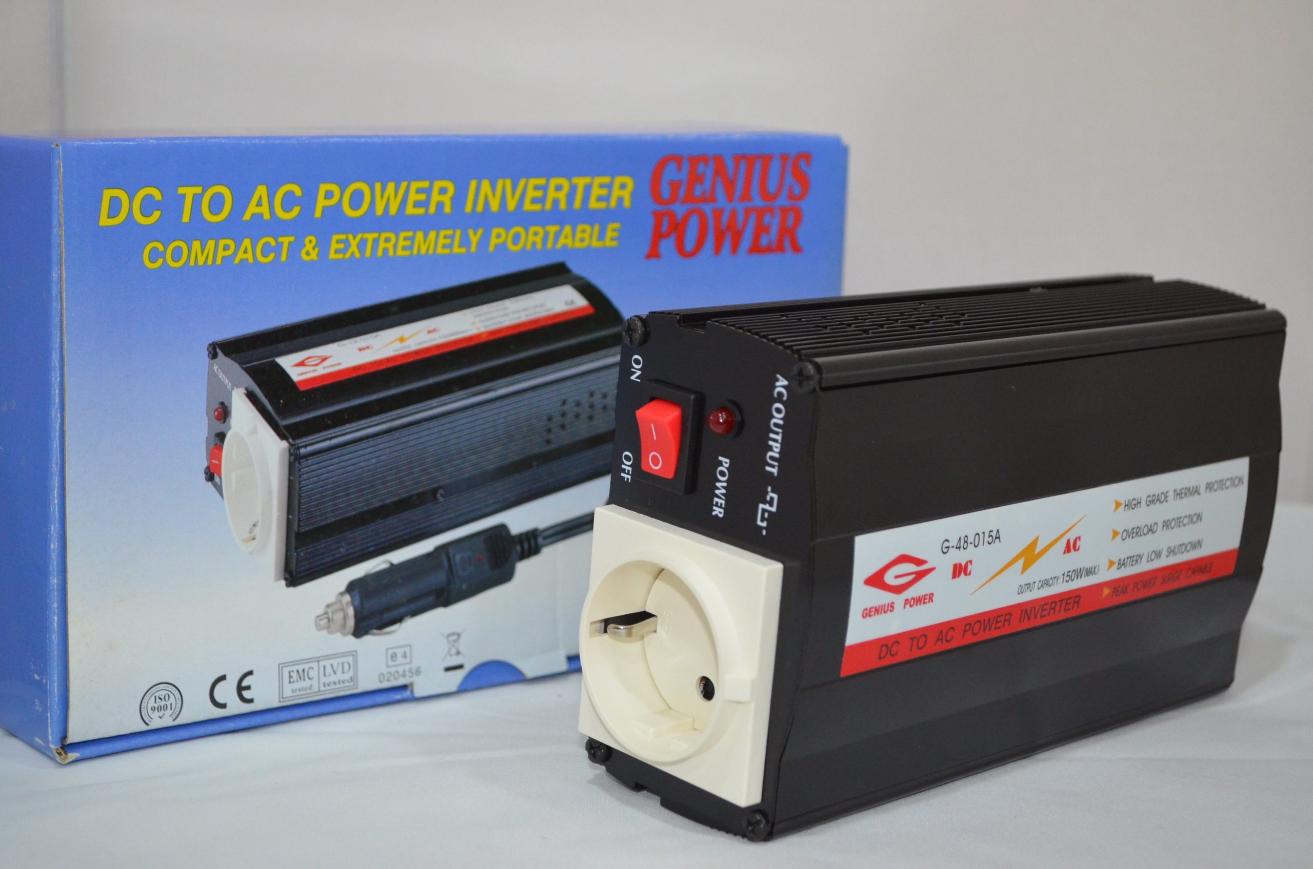 Inversor de corriente 12v - 220v