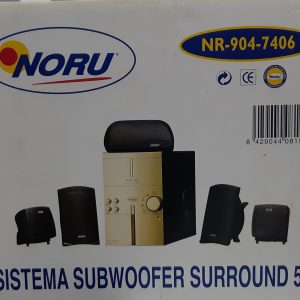 Sistema Subwoofer Surround 5.1