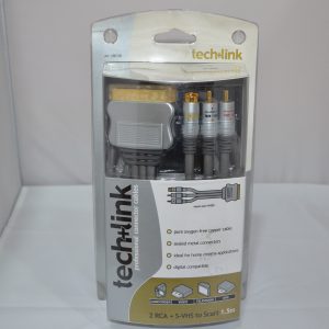 Tech+link 2Rca+S-VHS 1.5m