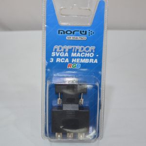Adaptador SVGA MACHO- 3RCA HEMBRA