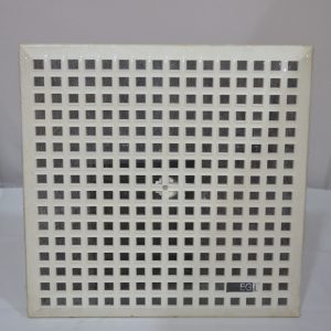 Rejilla cuadrada 8" de plástico - EGi H24B/BL