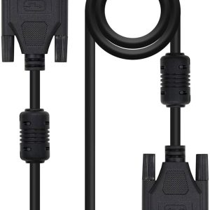 CABLE DVI A DVI CON CONECTOR TIPO 18-1 MACHO 1,8M