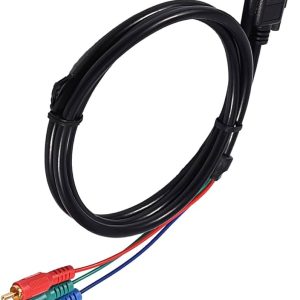 CABLE SVGZ MACHO A 3 RCA POR COMPONENTES RGB