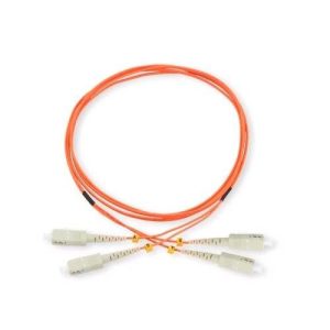 SC-SC PATCHCORD DUPLEX MULTIMODE 62,5/125um LSZH 2m