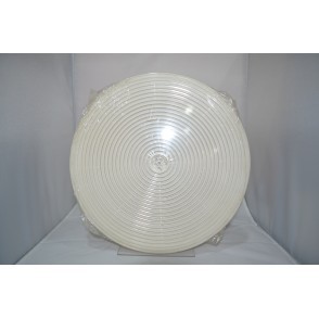 REJILLA CIRCULAR PLANA DE PLASTICO. BLANCO - EGI H13A/BL