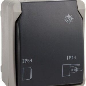 Base fija estanca 2P+T 16A Solera