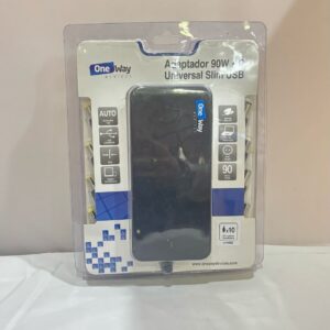 Adaptador 90W AC Universal Slim USB One Way