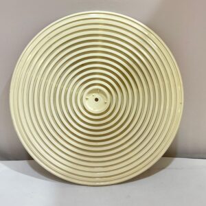 Rejilla circular plana 3" de plástico BE